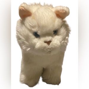GANZ Webkinz Signature White Persian Cat Plush 8” Stuffed Animal Toy No Code